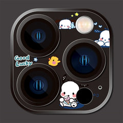 Anime Cartoon HD Glass Lens Protector for iPhone | Cute Anti-Scratch Film