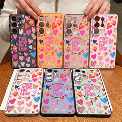 Heart Pattern Magnetic Phone Case For Samsung Galaxy