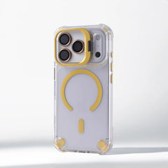 Clear MagSafe Case For iPhone | Folding Ring Kickstand | Corner Bumpers | Transparent Phone Cover