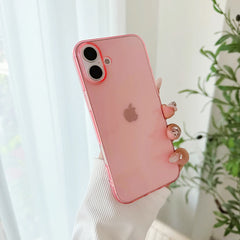 Colorful  Transparent Soft Case For iPhone
