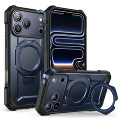 Heavy Duty Rugged Magnetic Phone Case with Stand For iPhone 17 Pro Max