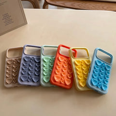 Cute 3D Heart Suction Cup Silicone Case for iPhone
