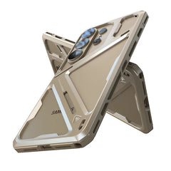 Metal Armor Frame Aluminum Alloy Back Cover for Samsung