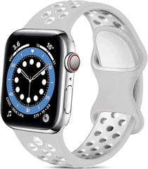 Silicone Watch Strap For Apple Watch | Sports Rubber Band