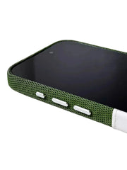 MagSafe Card Holder Two-Toned Leather Case For iPhone