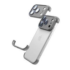 Frameless Bumper Case with Integrated Camera Lens Protector | Minimalist Corner Guard For iPhone