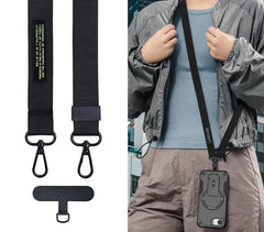 Crossbody Lanyard Magnetic Stand Case For iPhone Cover