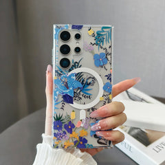 Multicolor Flower Case for Samsung Galaxy | Transparent Cover
