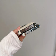 Glossy Crocodile Pattern Case For iPhone