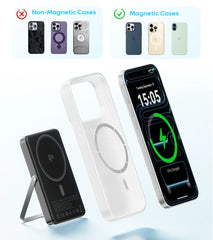 Kuulaa Qi2 Magsafe Power Bank 10000mah | 15W Magnetic Charging | 20W Wired Charge