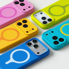 MagSafe Liquid Silicone for Phone Case For iPhone