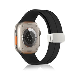 Unisex Magnetic Buckle Silicone Sport Band for Apple Watch