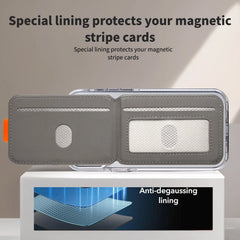 Leather Magnetic Card Holder For iPhone | MagSafe Wallet