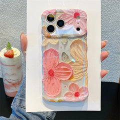 Oil Painting Floral Series Phone Case For iPhone