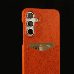 Premium Leather Case for Samsung Galaxy | Card Slot Wallet Protective Cover