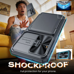 Rugged Full Body Wallet Case For Samsung Galaxy S26 Ultra | 4-Card Holder | Camera Shield | Kickstand
