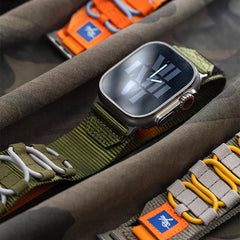 Woven Nylon Sport Loop Band for Apple Watch