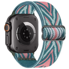 Elastic Nylon Loop Strap Collection For Apple Watch