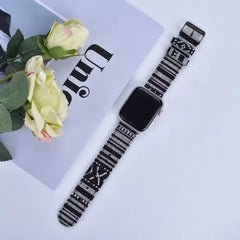 The Artisan Weave Collection: Printed Fabric Apple Watch Straps