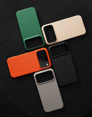 Cowhide Leather Magnetic Magsafe Phone Case for iPhone