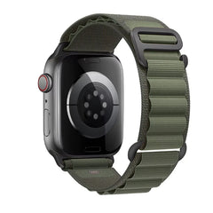 Rugged Nylon Alpine Loop Sport Band for Apple Watch | Breathable G-Hook Strap Bracelet