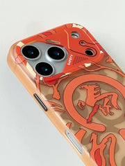 Magnetic Geometric Graffiti Case For iPhone