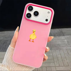 Yellow Duck Jelly Phone Case For iPhone