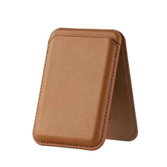Strong Magnetic Leather Wallet With Hide Stand Case for iPhone | MagSafe Wallet