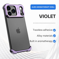 Titanium Alloy Bumper Case For iPhone | Lens Protector Borderless Metal Phone Cover