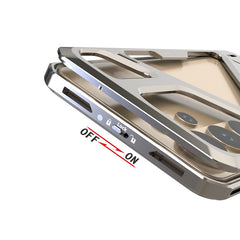 Metal Armor Frame Aluminum Alloy Back Cover for Samsung