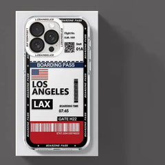 Boarding Pass Case for iPhone