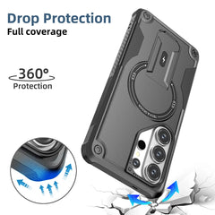 Magnetic Armour Case for Samsung Galaxy with Kickstand