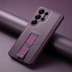Magnetic Wrist Strap Phone Case for Samsung Galaxy