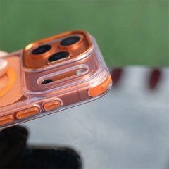 Crossbody Lanyard Clear Case for iPhone | Adjustable Shoulder Strap MagSafe Hard Cover