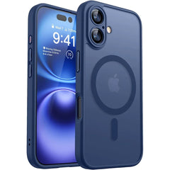 Magnetic Matte Translucent Armor Shockproof Case For iPhone | MagSafe Phone Cover