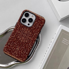Red Persian Carpet Phone Case for iPhone