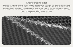 Aramid Kevlar Carbon Fiber Case for Samsung Galaxy | Ultra-Thin Magnetic Cover | Matching Ring Grip Bundle