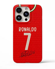 CR7 Ronaldo Jersey Phone Case for iPhone | Glossy Protection Hard PC Cover