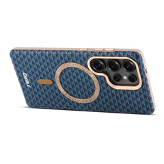 Faux Leather Magnetic Phone Case For Samsung Galaxy
