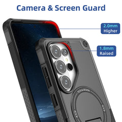 Magnetic Armour Case for Samsung Galaxy with Kickstand