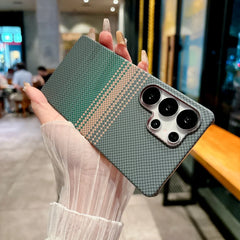 Slim Kevlar Carbon Fiber Magnetic Phone Case For Samsung