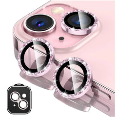 Glitter Camera Lens Protector Cover for iPhone | Tempered Glass Protection Lens Film