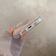 Cute Flower Mirror Phone Case For iPhone