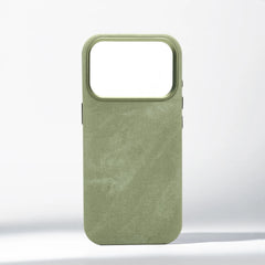 Canvas Texture Fabric MagSafe Case for iPhone | Metallic Camera Trim | Premium Cloth Phone Cover