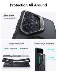 Transparent MagSafe Kickstand Case for Samsung S26 Ultra |  Military-Grade Protection Phone Cover