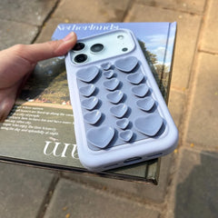 Cute 3D Heart Suction Cup Silicone Case for iPhone