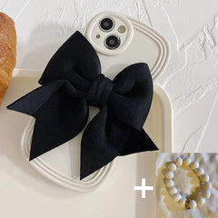 3D Bow Phone Case For iPhone with Bracelet