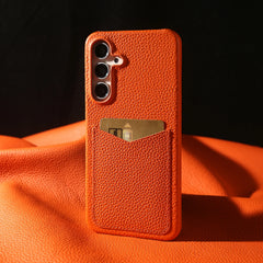 Premium Leather Case for Samsung Galaxy | Card Slot Wallet Protective Cover