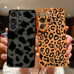 Leopard Magnetic Phone Case For Samsung Galaxy