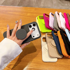 Original Silicone Magnetic Phone Mount Grip | Finger Ring Holder | Expandable Stand Holder For iPhone and Samsung